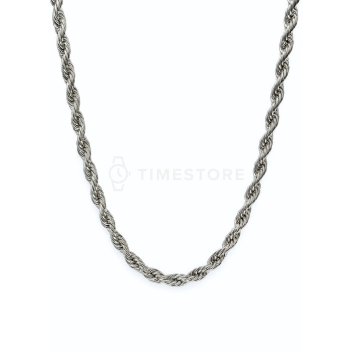 Retiazka z chirurgickej ocele točený vzor so zapínaním na karabínku TS-CN-0013