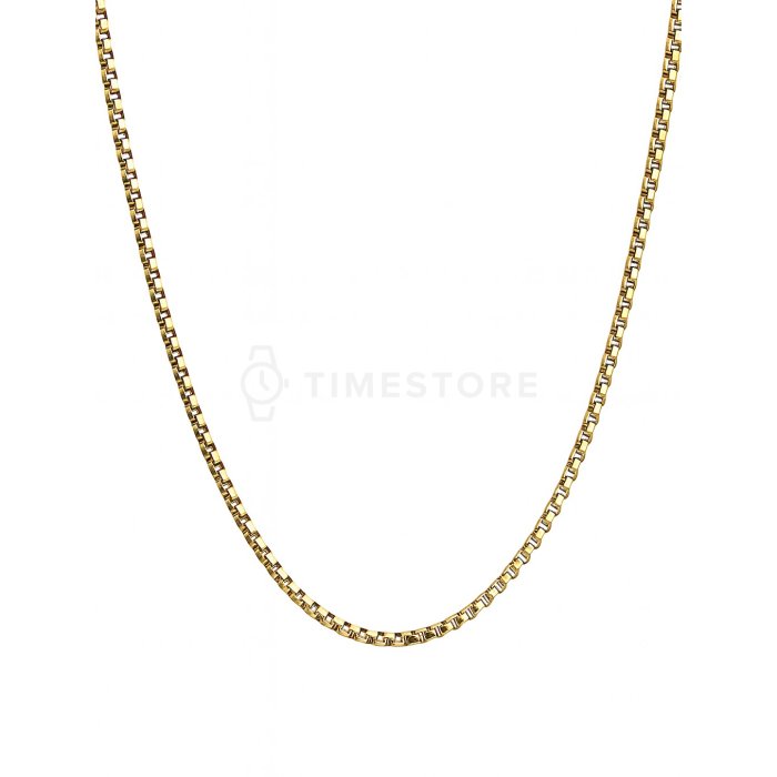 Retiazka z chirurgickej ocele so štvorcovým vzorom a karabínkovým zapínaním TS-CN-0018