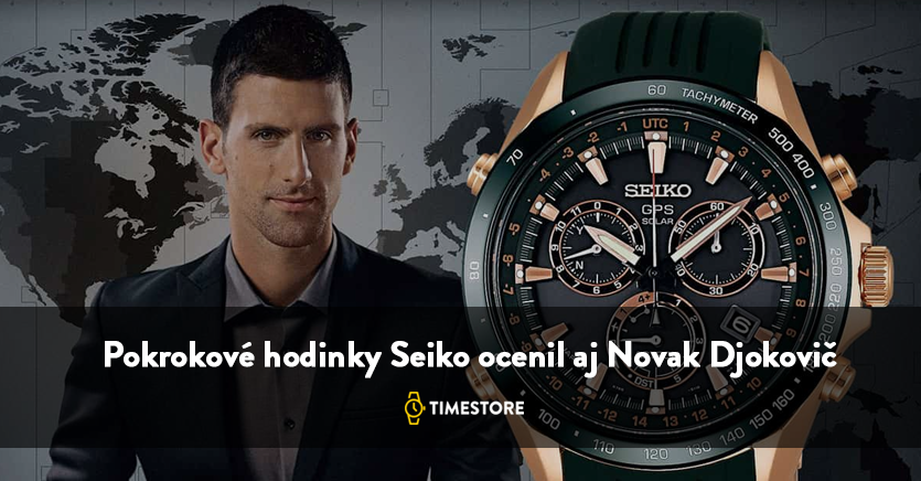 Pokrokové hodinky Seiko ocenil aj Novak Djokovič
